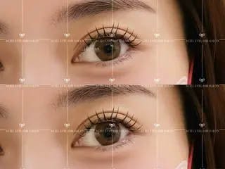 マツエク・マツパ ACIEL EYELASHのマツエク・マツパデザイン