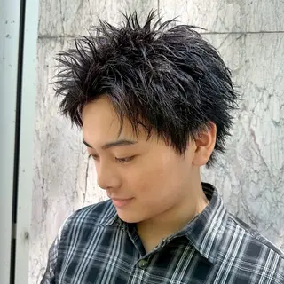 メンズ メンズ専門/パーマ 特化/栄/北出瑞貴のヘアスタイル