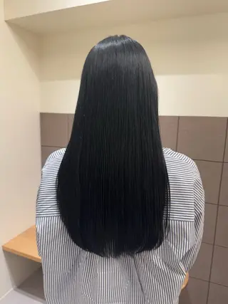 ロング カラー ゆ う あのヘアスタイル