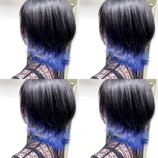 ミディアム 亀川蓮 Agu hairのヘアスタイル