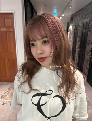 セミロング カラー MARIO HAIR DESIGN所属・艶カラー/レイヤー /ボブ🌒Ameriのヘアスタイル