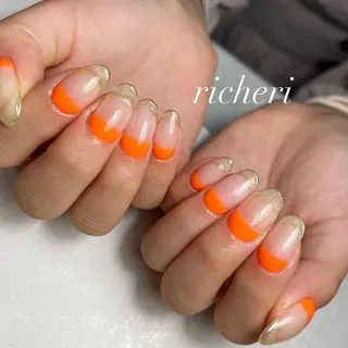 ミディアム ネイル richeri beautyのネイルデザイン