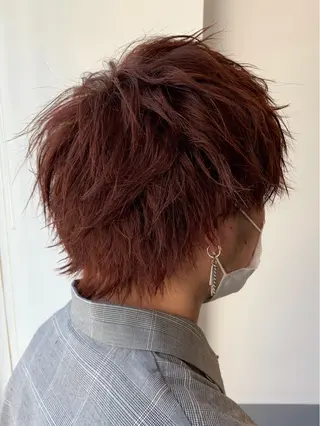 ショート カラー メンズ 🌛ダブルカラー 🌜SAYAKAのヘアスタイル