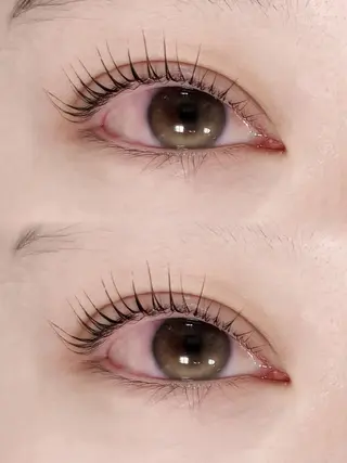 マツエク・マツパ ここな/マツパ🌼 /暖色カラー🧡のマツエク・マツパデザイン