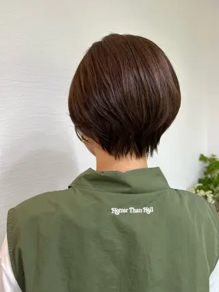 ショート Strawberry所属・原田 志保のヘアスタイル