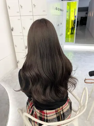 カラー 🤍やわらか抜け感 hair🤍RINのヘアスタイル