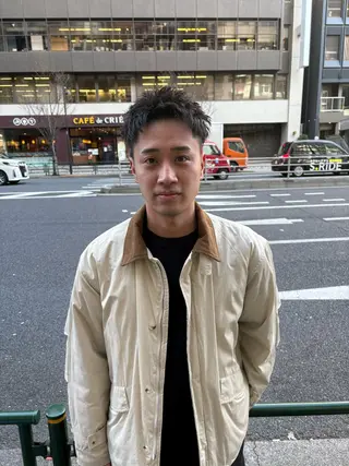 ショート パーマ メンズ charme所属・💈メンズカット ✂︎伊藤大輝💈のヘアスタイル