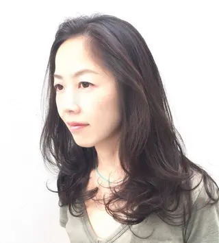 ロング 福地 礼奈のヘアスタイル