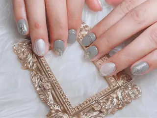 ネイル MiKi Nai池袋 長さだし得意のネイルデザイン