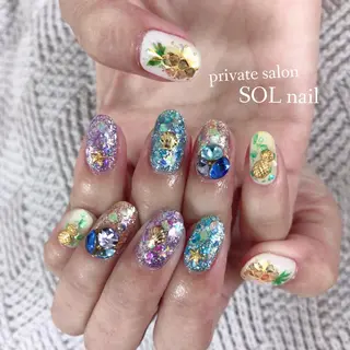 ネイル SOL NAILのネイルデザイン
