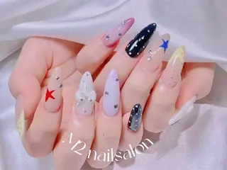 ネイル 長さだし専門店 M2　rikaのネイルデザイン