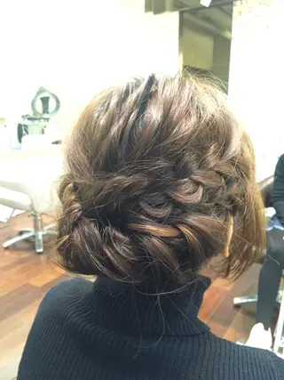 ヘアアレンジ 菅 翔太のヘアスタイル