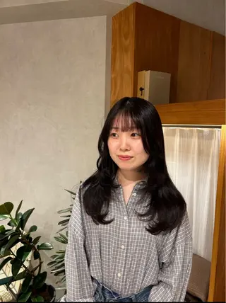 セミロング muku./甲府/ カット/moekaのヘアスタイル