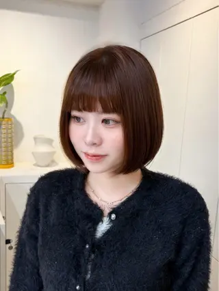 ミディアム ♡表参道/透明感 カラー/AOI🪽♡のヘアスタイル