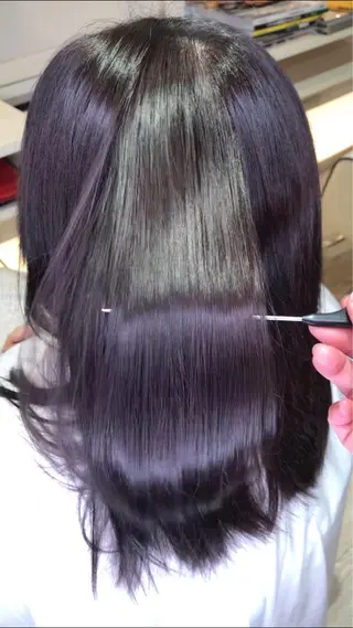 ミディアム 💈髪質改善メニュー 佐藤 萌💈のヘアスタイル