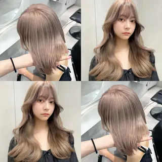 ロング カラー ✨レイヤーカット 海外ヘア/原宿✨のヘアスタイル