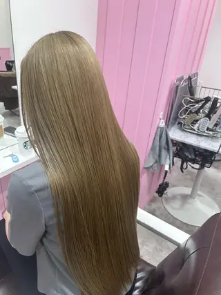 ロング 髪質改善大阪/ 酸性縮毛矯正/ゆうとのヘアスタイル