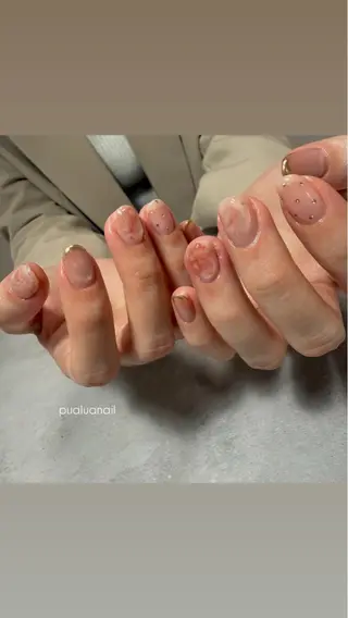 ネイル pualua miharuのネイルデザイン