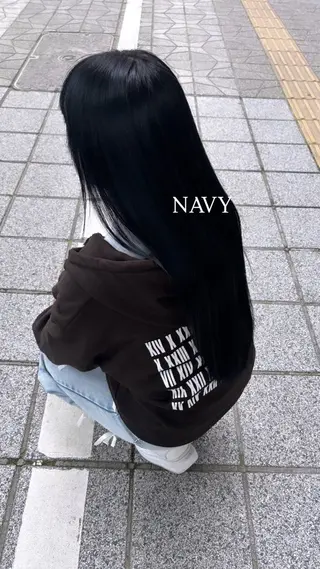 ロング カラー 🍓ハイトーンカラー 🎀nene🍓のヘアスタイル