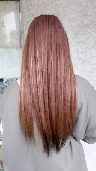 ロング カラー 椎葉 祐也のヘアスタイル