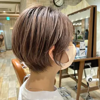 ショート 【eight宿河原】 すぎもとはづきのヘアスタイル