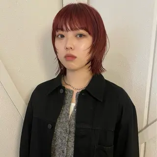 ショート カラー 野村矩樂/パーマ /縮毛矯正のヘアスタイル