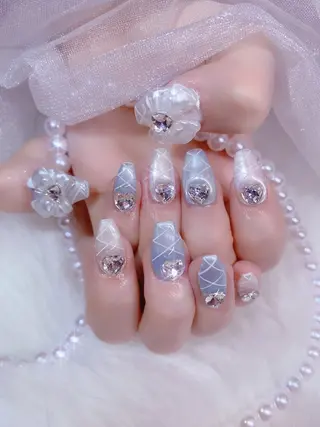 ネイル シェアサロンLei.g(レイジー)所属・3Dアートネイル💗 都築レナのネイルデザイン