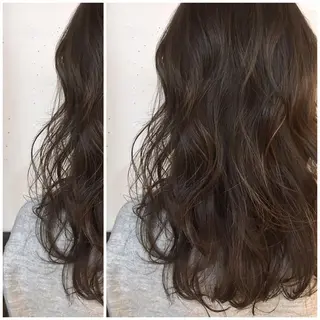 ロング カラー パーマ 牛山 静香のマツエク・マツパデザイン