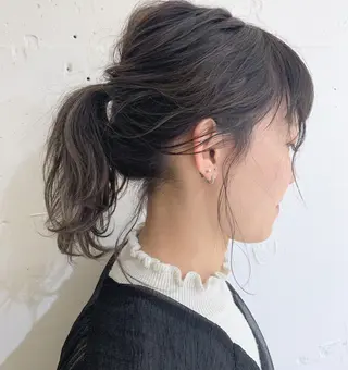 ロング カラー newi 京橋 【yuuki】のヘアスタイル