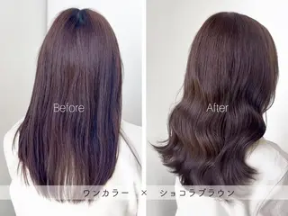 カラー SARAJU 仁川店【カラー特化】のヘアスタイル