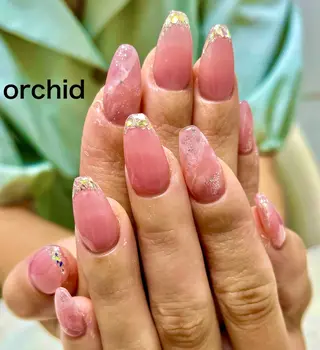 ネイル orchid ♡オーキッドのネイルデザイン