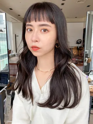 セミロング 【1日2名様限定】 AFLOAT白川雄副のヘアスタイル