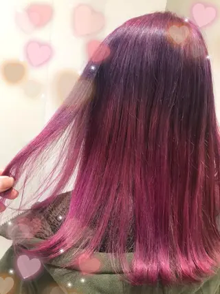カラー EMANON新宿東口所属・新宿駅近♡個室 ♡関口三都季🌜のヘアスタイル