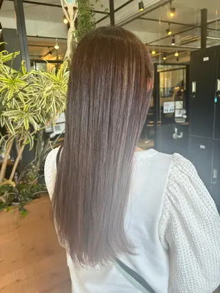 ロング カラー 🌼FERIA 桃山台 えり🌼のヘアスタイル