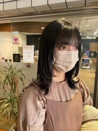 ミディアム MYA 🤍kanaのヘアスタイル