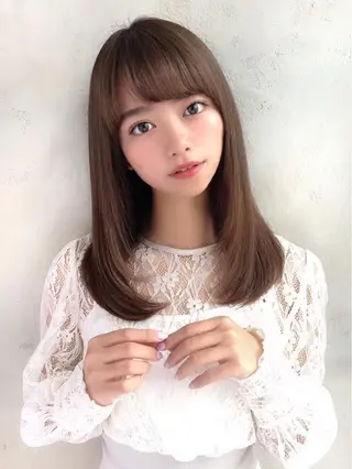 ロング カラー 高島大登/顔周り /レイヤーカットのヘアスタイル