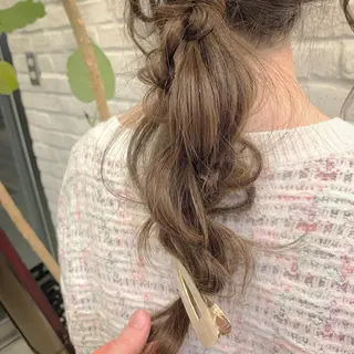 ロング ヘアアレンジ SHANTi 飯塚 ヘアセット/髪質改善のヘアスタイル