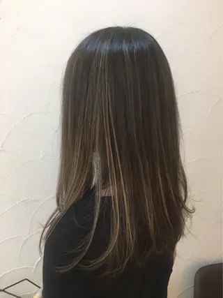 ロング カラー ✂︎中山竜哉✂︎ 川崎スタイリストのヘアスタイル