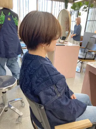 ショート カラー 小木曽智美 /ボブ/ショートのヘアスタイル