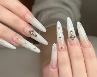 ネイル By moonネイル 🌷ワンホン/韓国風のネイルデザイン