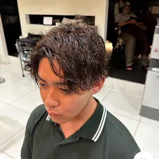 パーマ メンズ 🩵モテメンズカット MIYABI🩵のヘアスタイル