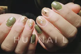 ミディアム めぐみのネイルサロン 惠のネイルデザイン