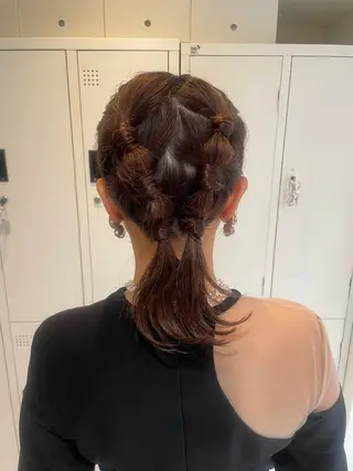 ミディアム 髙橋奈緒子 ⭐︎newi京橋のヘアスタイル