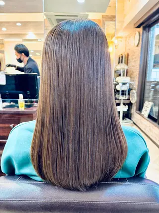 ロング CHARA Chalone池袋店所属・髪質改善池袋𓊆 大士𓊇ダブルカラーのヘアスタイル