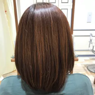 セミロング 松島 涼花のヘアスタイル