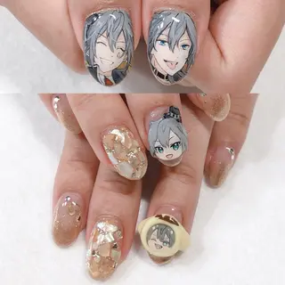 ネイル 東 千夏のネイルデザイン