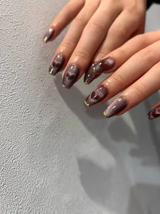 ネイル NINEnami ニュアンスネイルのネイルデザイン