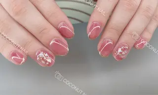 ネイル 神田 ココナッツのネイルデザイン
