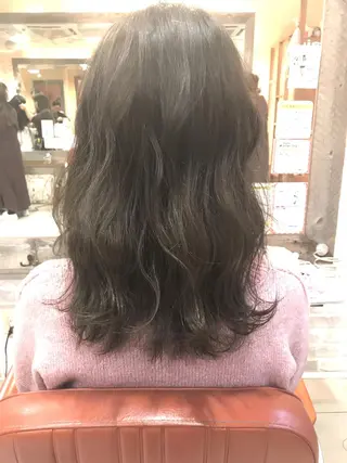 ミディアム カラー ヘアアレンジ 増子 幹樹のヘアスタイル