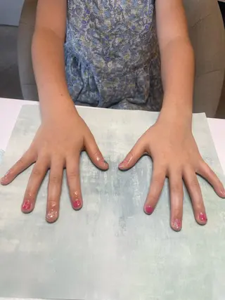 キッズ ネイル 自由が丘✳︎奥沢 nail söpöのネイルデザイン